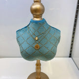 Wooden Mannequin Jewelry Stand Peacock Display Rack
