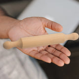 Mini Rolling Pin 6 Inches Small Wood Dough Roller for Children Fondant Pasta