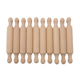 Mini Rolling Pin 6 Inches Small Wood Dough Roller for Children Fondant Pasta