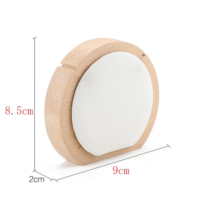 Wooden Pendant Necklace Earring Bracelet Storage Rack