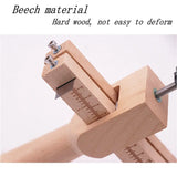 Adjustable Leather Strap Cutter with 5 Sharp Blades for Leathercraft DIY