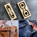 Wooden Punching Die Leather Cutting Die Strip DIY Scrapbook Embossing