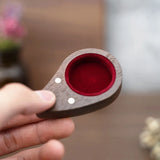 Walnut Wooden Ring Box for Wedding