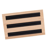 Wooden Ring Earrings Display Tray Organizer