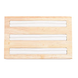 Wooden Ring Earrings Display Tray Organizer