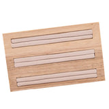 Wooden Ring Earrings Display Tray Organizer