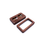 Wooden Ring Organizer Jewelry Container Display Box