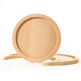 Wooden Earring Organizer Moon Sun Star Box Display Stand