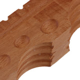 Wooden Round Shape Dapping Block for Jewelry Making