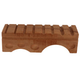 Wooden Round Shape Dapping Block for Jewelry Making