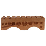 Wooden Round Shape Dapping Block for Jewelry Making