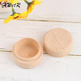 Wooden Rustic Wedding Ring Box Jewelry Organizer Gift Case
