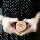 Rustic Wood Ring Box Holder Engagement Engraving Rings Box