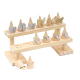 Wooden Display Stands for Wedding Ring