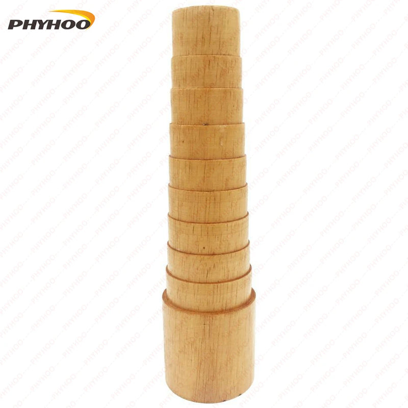 Wooden Bracelet Mandrel Sizer Bangle Wire Wrapping Tool