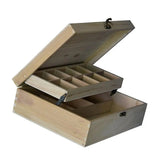 Wooden Storage Box for Jewellery Make Up Necklace Ear Ring Girls