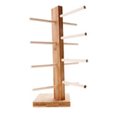 Wooden Sunglass Eyeglass Frame Rack Display Stand Holder Organizer