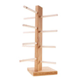 Wooden Sunglass Eyeglass Frame Rack Display Stand Holder Organizer