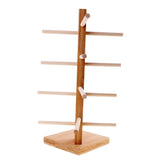 Wooden Sunglass Eyeglass Frame Rack Display Stand Holder Organizer