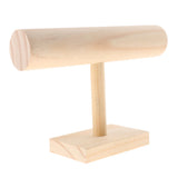 Wooden T-Bar Bangle Bracelet Holder Jewelry Display Rack