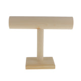 Wooden T-Bar Bangle Watch Bracelet Jewelry Display Stand