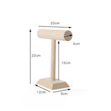 Wooden T-Shape Rack Jewelry Display Stand Bangle Watch Holder