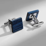 Wooden Tie Clip Cufflink Set Men Classic Tie Clips Brown Tie Collar Pin Jewelry