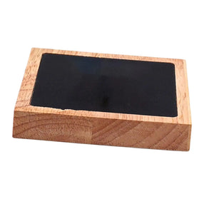 Wooden Velvet Jewelry Tray Holder Stand for Bracelet Chains