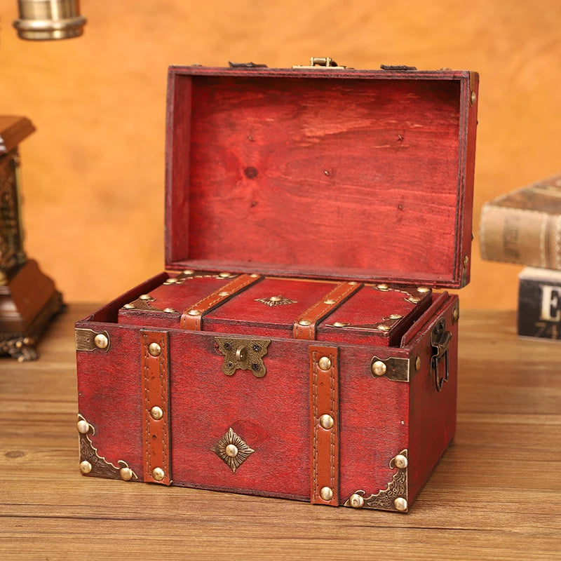 Vintage Jewelry Storage Box Case Organizer Holder
