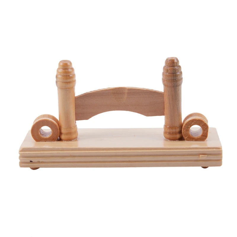 Wooden Vintage Style Hand Fan Stand Display Base Holder Wood