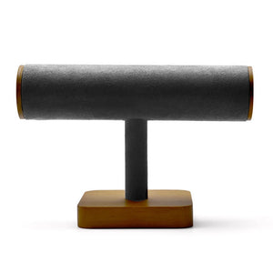 Wooden Watch Display Stand T Shape Jewelry Organizer Stand