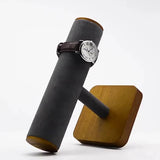 Wooden Watch Display Stand T Shape Jewelry Organizer