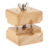 Wooden Watch Movement Case Holder Watchmaker Opener Repair Tool