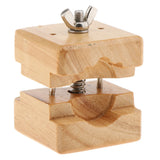 Wooden Watch Movement Case Holder Watchmaker Opener Repair Tool