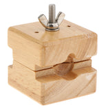 Wooden Watch Movement Case Holder Watchmaker Opener Repair Tool