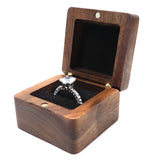 Personalized Wood Wedding Ring Box Gift