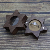 Personalized Wooden Wedding Ring Box Holder