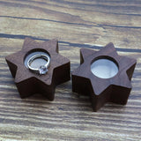 Personalized Wooden Wedding Ring Box Holder