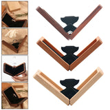 Personalized Wooden Ring Bearer Case - Rustic Wedding Decor