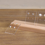 Wooden & Acrylic Earring Holders Necklace Stand Jewelry Display Case