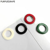Wooden Perforated Ring Pendant Earrings DIY Jewelry Accessories
