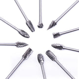 Woodworking Router Bit Engraving Tool 10pcs Cutter Carving