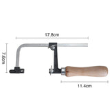 Adjustable Handsaw with 2 Blades, Multi Purpose DIY Hand Tool