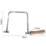 Adjustable Handsaw with 2 Blades, Multi Purpose DIY Hand Tool