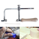 Adjustable Handsaw with 2 Blades, Multi Purpose DIY Hand Tool
