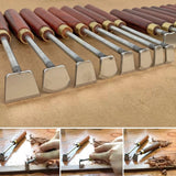 Woodworking Scraping Tool Flat Blade Arc Blade Scraper Shovel Durable Wood