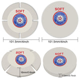 4 Inch Wool Polishing Wheel for Metal Marble Glass Ceramic Buffing