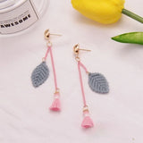 Velvet Plush Earrings Hooks Material Accessories for DIY Making