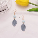 Velvet Plush Earrings Hooks Material Accessories for DIY Making