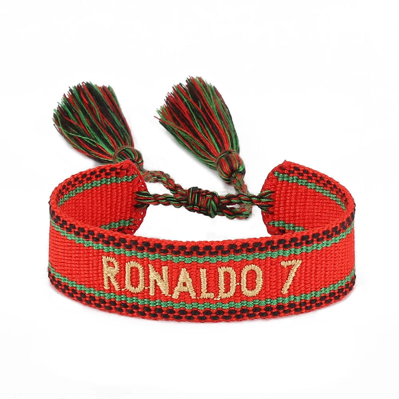 Adjustable Football Fans Bracelets Set